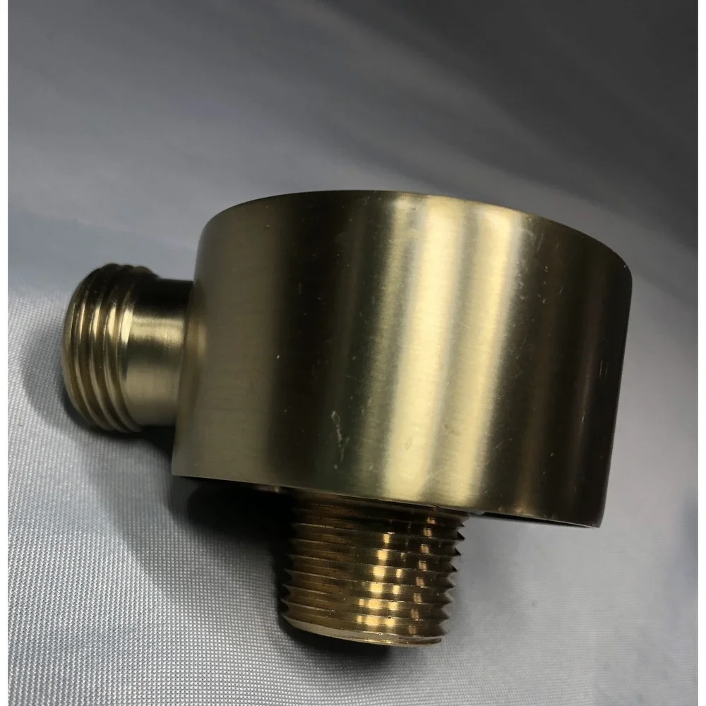 Wall Supply Elbow for Hand Held shower - Brushed Gold - Unbranded - Preowned